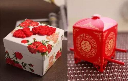 明星婚礼喜糖盒,独家揭秘喜糖盒设计风采