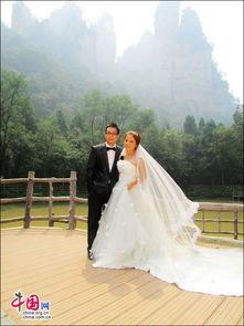 婚纱吃瓜张家界,趣味横生的甜蜜瞬间