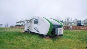 网红房车露营公园视频,移动家园的时尚生活体验